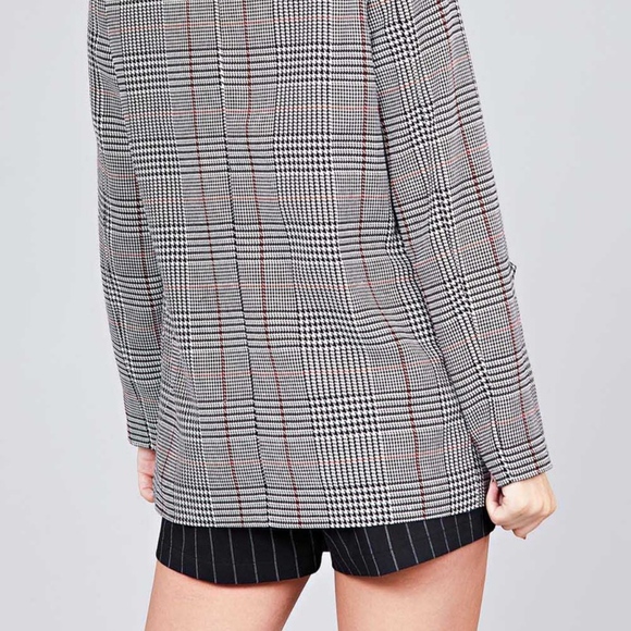 🍁JUST IN🍁Plaid Blazer - Picture 7 of 7